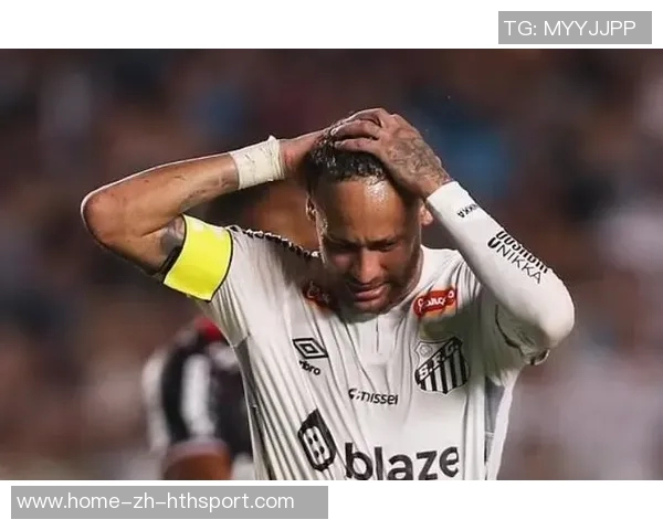 内马尔带伤拼搏助攻舒米特头球破门桑托斯领先三球